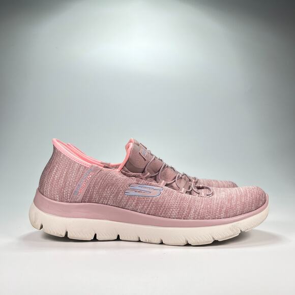 Skechers Slip ins Summits Everyday Set Pink Mauve Shoes 150264 Women's Size 9 - Picture 1 of 10
